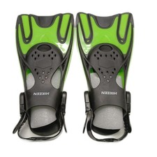 Hikeen Schwimmflossen Verstellbare Schnorchelflossen Schwimmflossen Kurz Erwachs