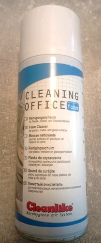 Cleanlike cleaning office - office, foam