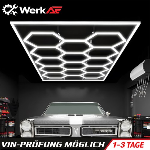 14x hexagon led garage light - 14x,