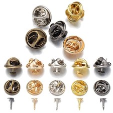 100x Metall Pin Verschluss