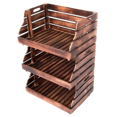 Divero 3er set holzkiste - divero,