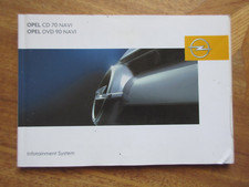 Opel Radio CD 70 Navi DVD 90 Navi Infotainment System Operating Instructions