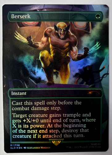 Berserk foil rare mtg - -,