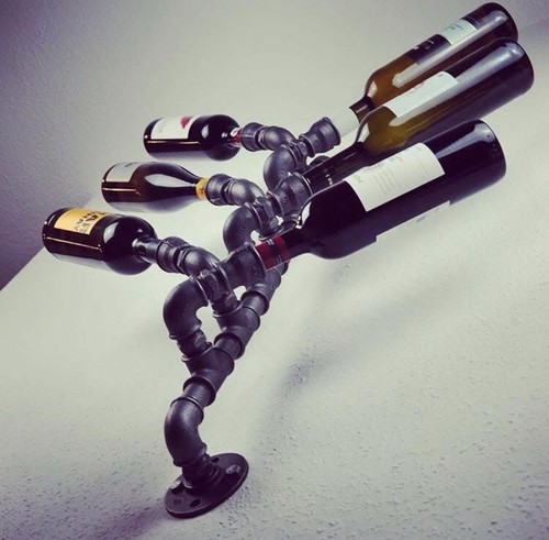 Weinregal wandregal metall - weinregal,