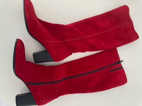 Lamica rote wildleder - lamica,