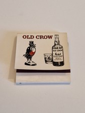Streichholzheftchen, Old Crow, Kentucky Bourbon, Amerika