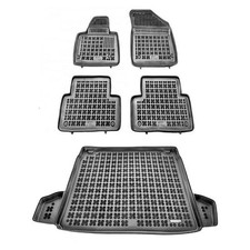 Satz Fußmatten und Matte für