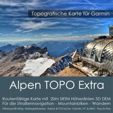 Alpen Topo Map Extra Garmin