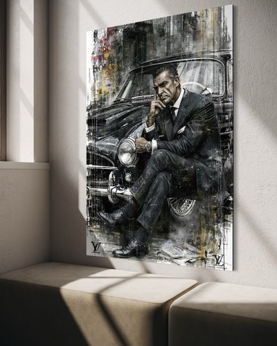 James bond leinwand bild - leinwand,