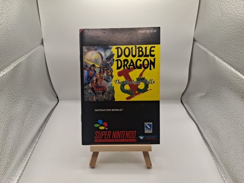 Super nintendo double dragon - super, v