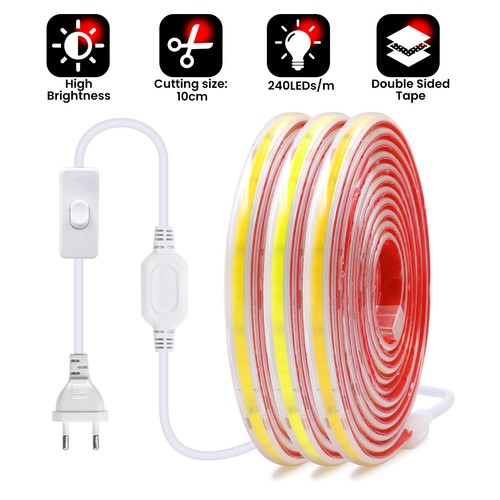 230v cob led streifen - streifen, stripe