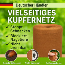 Kupferband Schneckenzaun