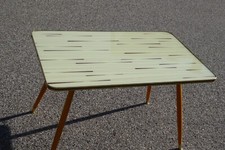 50er JAHRE ROCKABILLY TISCH WOHNZIMMERTISCH  