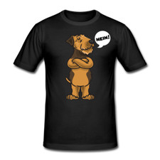 Sturer Airedale Terrier T-Shirt Hund Hundeliebhaber Geschenk Lustig