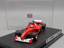 Modellautos 1:43 Hot Wheels Mattel Ferrari F1-2000 #4 Rubens Barrichello Vitrine