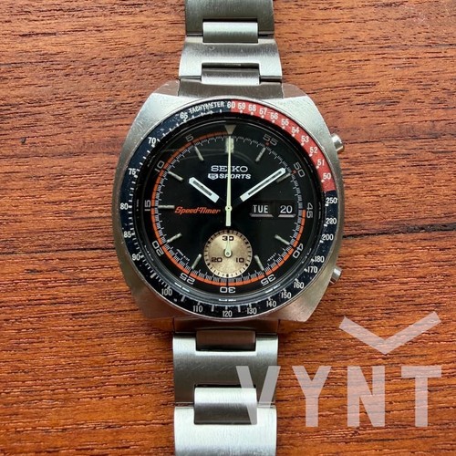 Seiko 6139 6032 jdm black - 6139-6032,