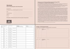 Nachweisbuch Rote Kennzeichen