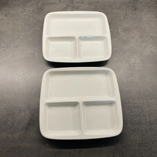 2xVintage 70er Jahre Portionsteller Menüteller Porzellan Seltmann Weiden wie neu