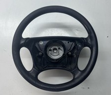 ORIGINAL Mercedes E-Klasse W202 W210 /? W220 R129 ? LEDER Lenkrad Schwarz