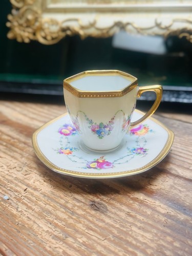 Fraureuth demitasse florale - demitasse,