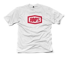 100% Shirt Essential weiss