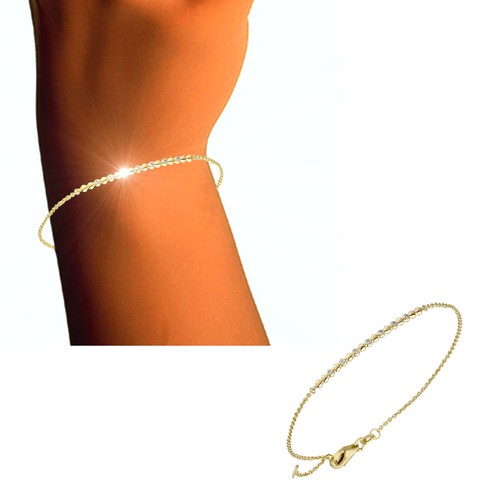 Kugelarmband 585 echt gold - kugelarmband,