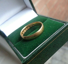 22Kt Gold Hochzeitsring Band