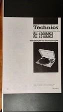 Technics 1210mk2 - technics, sl-1210mk2
