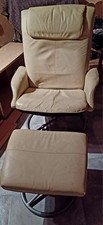 Fernsehsessel manuell mit Hocker