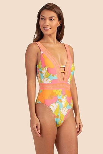 Nwt trina turk playa - playa, flor