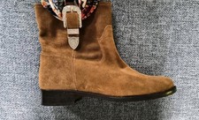 Raphael   Damen schuhe Gr 38.5 Leder   Stiefeletten 