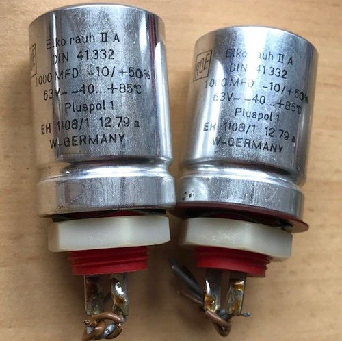 Elko kondensator 1000 mfd - 2,
