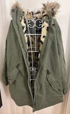 Superdry Parka Khaki/Leo
