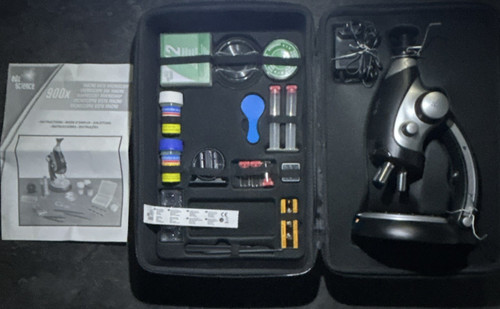 Edu science 900x mikroskop set - edu,