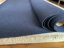 Designfilz MK Filzfabrik 100% Schurwolle, Indigo Blau, nähen ,basteln, Polstern