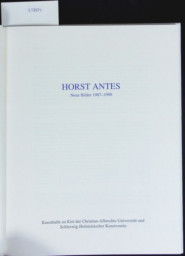 Horst antes neue - neue, bilder