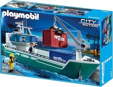 *-Playmobil: Containerschiff