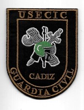SPANIEN Policía USECIC Guardia Civil CADIZ Police Patch Polizei Abzeichen Polici