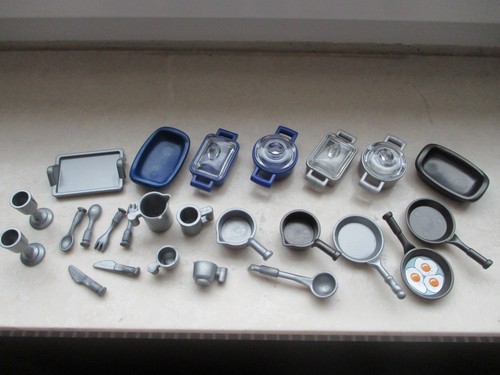 Playmobil-Küche-Geschirr-Töp