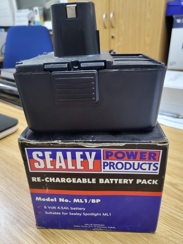 Sealey chargeable 6v - sealey, re-chargeable