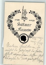 39227062 - 3250 Hameln Taufe von Voelkchen Rassoe Taufkarte 1912