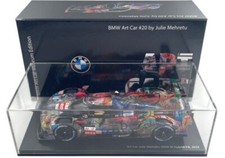 BMW M Hybrid V8 Hypercar ART CAR Julie Mehretu 24h Le Mans 2024 WERBEMODELL 1:18