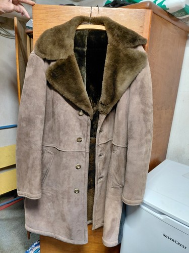 Wildledermantel herren xl - wildledermantel,