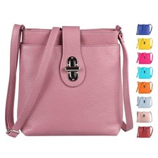 ITALy DAMEN LEDER TASCHE CROSS
