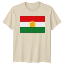 T-Shirt Kurdistan Flagge