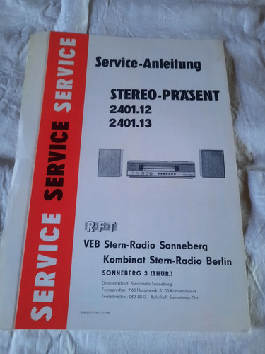 Ddr serviceanleitung - ddr,