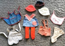 Lot antike  Puppenkleidung f