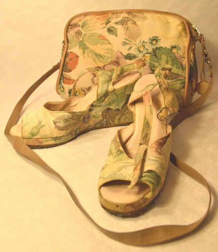 Set schuhe mit tasche - mit, 70er