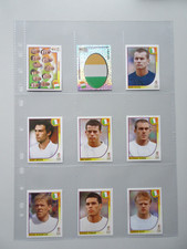 Panini WM 2002  Irland Komplett Satz 349-364