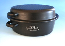 Silit Gourmet Topf Bräter Schmortopf groß Stahl emailliert (F025-791)